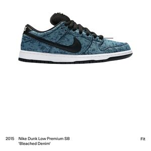 Nike SB Low Sneakers in Blue and Black
